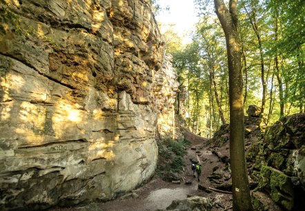 Felsen in der Teufelsschlucht in der Eifel, © Eifel Tourismus GmbH, Dominik Ketz Felsen in der Teufelsschlucht in der Eifel, © Eifel Tourismus GmbH, Dominik Ketz