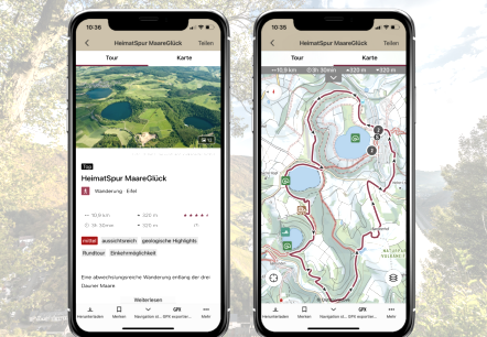 App Rheinland-Pfalz erleben: Tourendetails, © Rheinland-Pfalz Tourismus GmbH/ Outdooractive App Rheinland-Pfalz erleben: Tourendetails, © Rheinland-Pfalz Tourismus GmbH/ Outdooractive