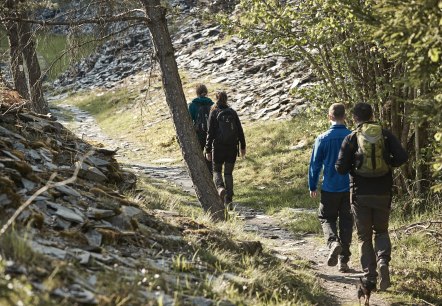 Wandern entlang der Schiefergruben, © Schieferland Kaisersesch Wandern entlang der Schiefergruben, © Schieferland Kaisersesch