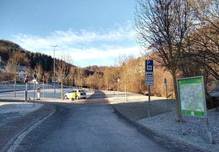 Wanderparkplatz Haus Rurseeklänge, © Rursee-Touristik GmbH Wanderparkplatz Haus Rurseeklänge, © Rursee-Touristik GmbH