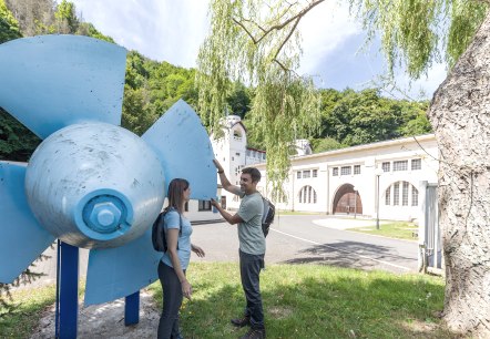 Une technique impressionnante à la centrale électrique Art nouveau, © Eifel-Tourismus GmbH, AR, shapefruit AG Une technique impressionnante à la centrale électrique Art nouveau, © Eifel-Tourismus GmbH, AR, shapefruit AG
