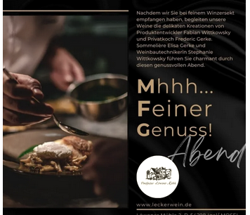 Feiner Genuss-Abend, © Vinofactur Feiner Genuss-Abend, © Vinofactur