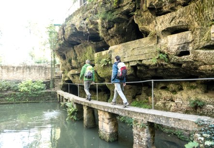 Wanderung zum Felsenweiher Wanderung zum Felsenweiher