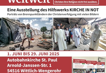 Ausstellung verfolgte Christen Ausstellung verfolgte Christen