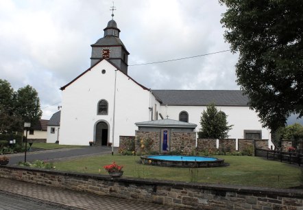 Blick auf die Kirche in Barweiler, © TI Hocheifel-Nürburgring,VG Adeanu Blick auf die Kirche in Barweiler, © TI Hocheifel-Nürburgring,VG Adeanu