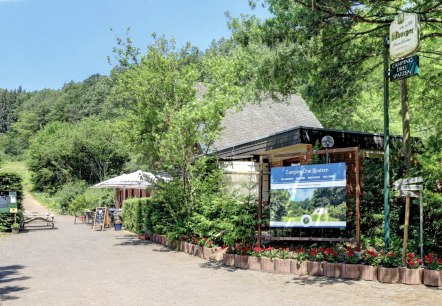 Entrée du camping Drei Spatzen Entrée du camping Drei Spatzen