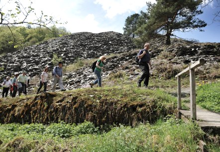 Randonnée en groupe dans la vallée du Kaulenbach, © Schieferland Kaisersesch, Christoph Gerhartz Randonnée en groupe dans la vallée du Kaulenbach, © Schieferland Kaisersesch, Christoph Gerhartz