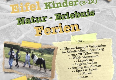 Plakat, © Wildnisschule Natur-Scout Plakat, © Wildnisschule Natur-Scout