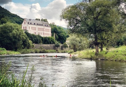 Kasteel Bollendorf - Sauer, © Felsenland Südeifel Tourismus GmbH / Anna Carina Krebs Kasteel Bollendorf - Sauer, © Felsenland Südeifel Tourismus GmbH / Anna Carina Krebs