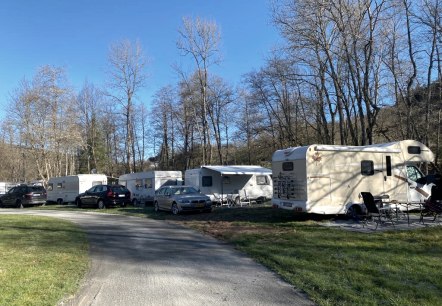 Aire de camping-car à la Prüm, © Grafiksalon Aire de camping-car à la Prüm, © Grafiksalon