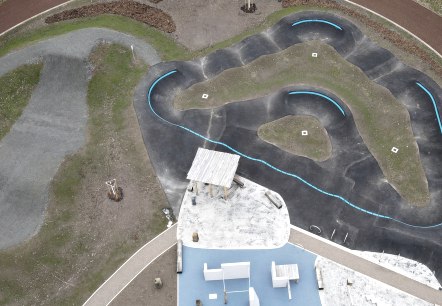 Pumptrack, © LS Landschaftsarchitekten Pumptrack, © LS Landschaftsarchitekten