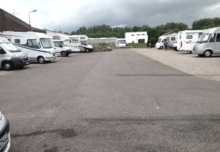 Port pour camping-cars, © IG Reisemobilhafen Düren Port pour camping-cars, © IG Reisemobilhafen Düren