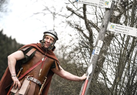 Romans on the Roman Canal hiking trail, © Andrea Matzner Romans on the Roman Canal hiking trail, © Andrea Matzner