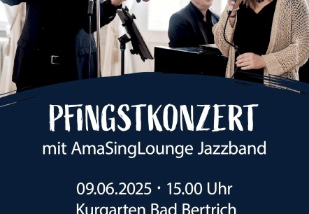 Plakat, © GesundLand Vulkaneifel/AmaSing Lounge Jazzband Plakat, © GesundLand Vulkaneifel/AmaSing Lounge Jazzband
