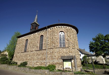 Die Schutzengelkapelle in Herresbach, © Foto: Laura Rinneburger, Quelle: Touristik-Büro Vordereifel Die Schutzengelkapelle in Herresbach, © Foto: Laura Rinneburger, Quelle: Touristik-Büro Vordereifel