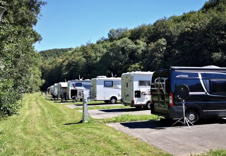 Wohnmobilstellplatz in Prüm, © Tourist-Information Prümer Land/Stadt Prüm Wohnmobilstellplatz in Prüm, © Tourist-Information Prümer Land/Stadt Prüm