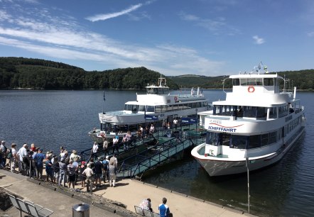 Anlegestelle Schwammenauel, © Eifel Tourismus GmbH, D. Ketz Anlegestelle Schwammenauel, © Eifel Tourismus GmbH, D. Ketz