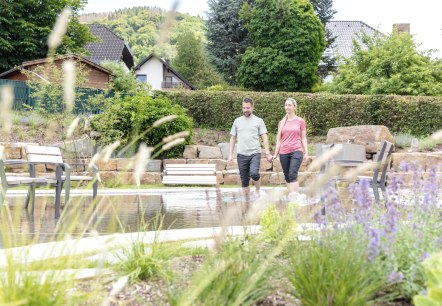 Rafraîchissement dans le jardin aquatique, © Eifel Tourismus GmbH, AR-shapefruit AG Rafraîchissement dans le jardin aquatique, © Eifel Tourismus GmbH, AR-shapefruit AG