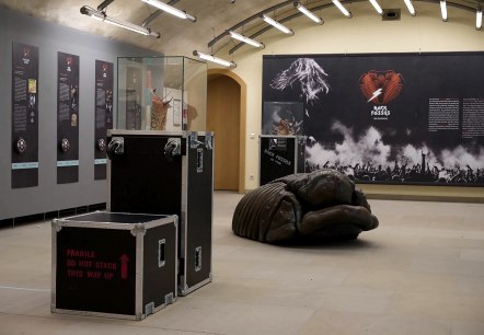 Die Ausstellung „Rock fossils", © 10tons - Esben Horn Die Ausstellung „Rock fossils", © 10tons - Esben Horn