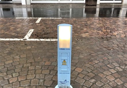 Feldstraße oplaadstation voor e-bikes, © Celine Junker Feldstraße oplaadstation voor e-bikes, © Celine Junker