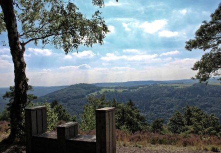 Vue sur l'Eifel Kuhkopf, © Rureifel-Tourismus e.V. Vue sur l'Eifel Kuhkopf, © Rureifel-Tourismus e.V.