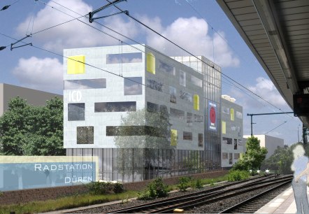 Gare de Düren, © HJP Planer Gare de Düren, © HJP Planer