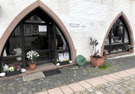 Der Eingangsbereich des Ateliers, © GesundLand Vulkaneifel GmbH Der Eingangsbereich des Ateliers, © GesundLand Vulkaneifel GmbH