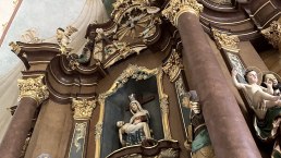 Interior view of the pilgrimage church in Weidingen, © Felsenland Südeifel Tourismus GmbH, AC Krebs
