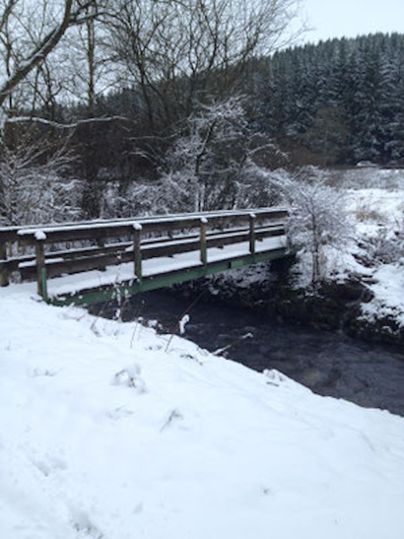 Umgebung im Winter