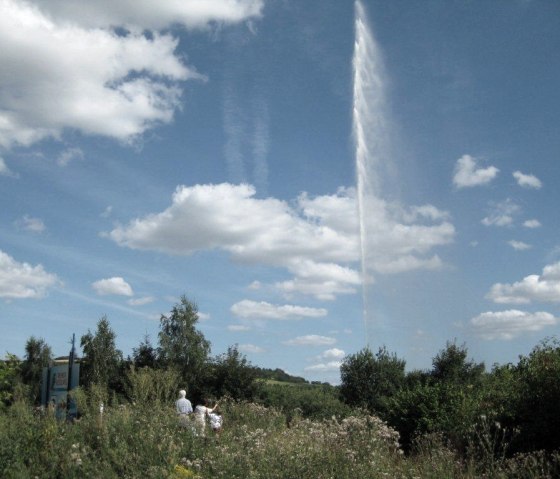 Geysir à Wehr, © C. Hicking