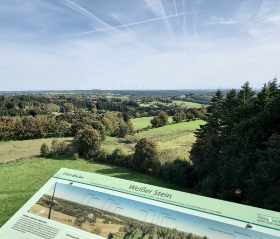 Blick vom Aussichtsturm Weißer Stein - Sweco GmbH, © Sweco GmbH
