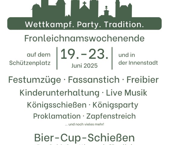 Flyer Schützenfest, © St. Seb. Schützengesellschaft 1280 Mayen e.V.