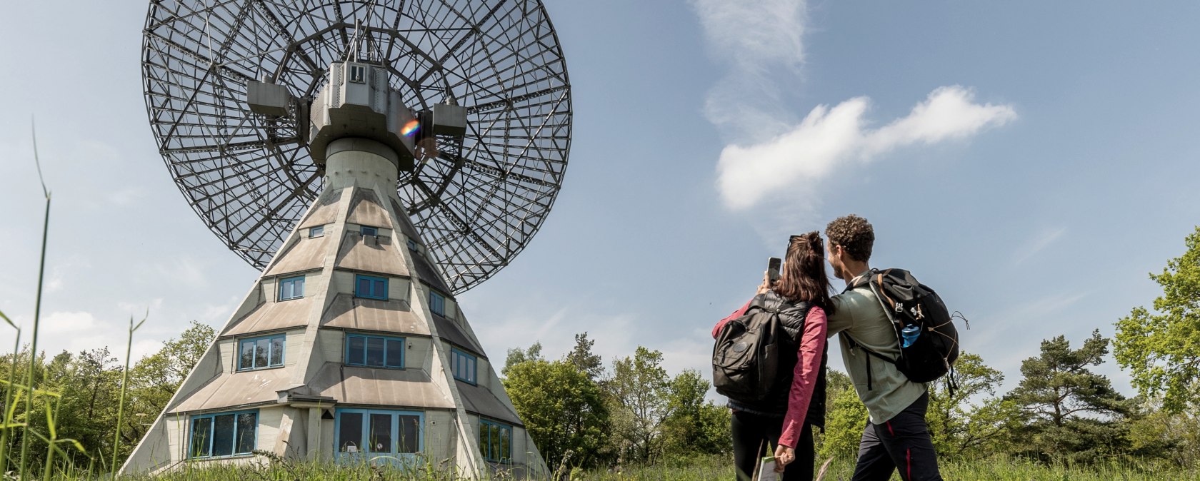 Astropeiler Stockert, EifelSchleife Of stars and Romans, © Eifel Tourismus GmbH, AR-shapefruit AG