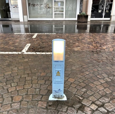 Feldstraße oplaadstation voor e-bikes, © Celine Junker