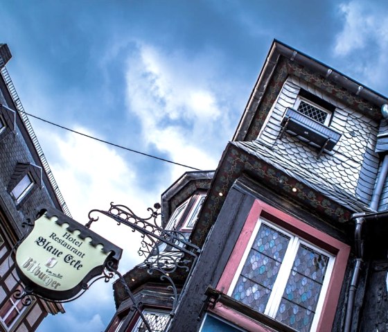 Ancienne enseigne, © Hotel Blaue Ecke