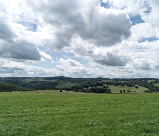 Vue lointaine, trace de l'Eifel À perte de vue, © Nordeifel Tourismus