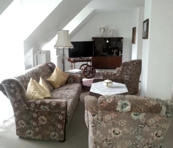 Woongedeelte met TV