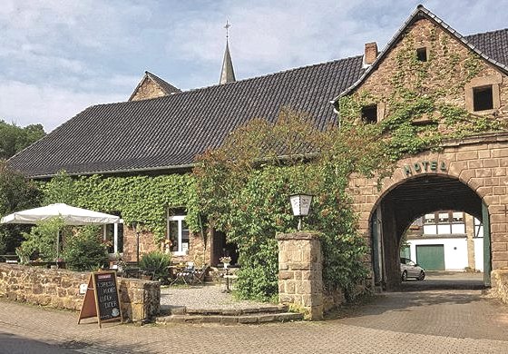 Buitenaanzicht van het kasteel