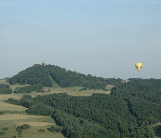 Ballonfahrt Eifel über die Nürburg, © Franz Schmitz