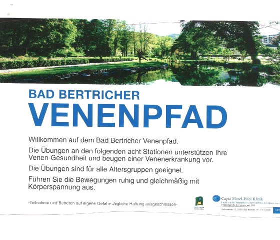 Venenpfad Bad Bertrich-Infotafel, © GesundLand Vulkaneifel