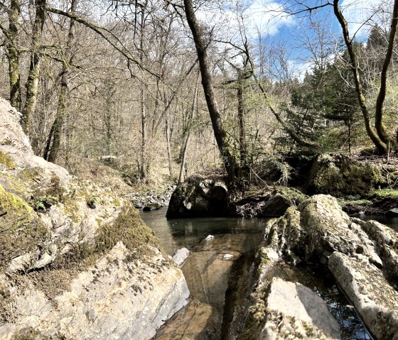 Steenformatie op de Kleine Kyll, © GesundLand Vulkaneifel