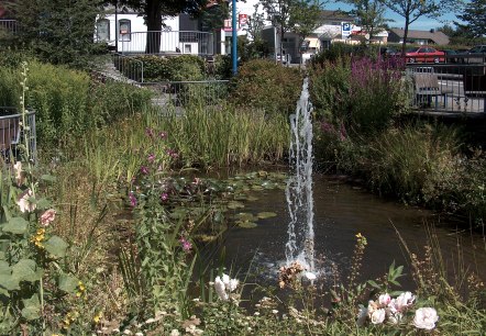Klein vijverlandschap in het centrum van Imgenbroich, © Monschau-Touristik