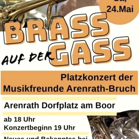 Brass auf der Gasse