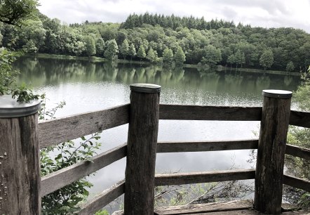 Das Holzmaar bei Gillenfeld, © Gesundland Vulkaneifel GmbH