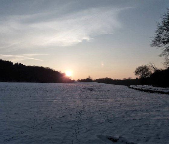 Winterwandeling langs het Traumpfad bij Ettringen
