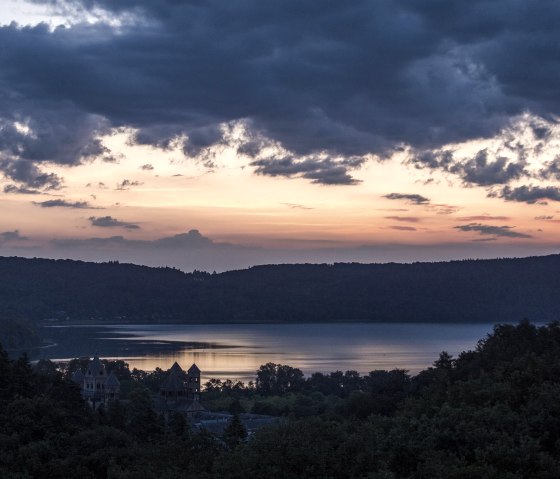 Le lac de Laach vu d'en haut, © Kappest