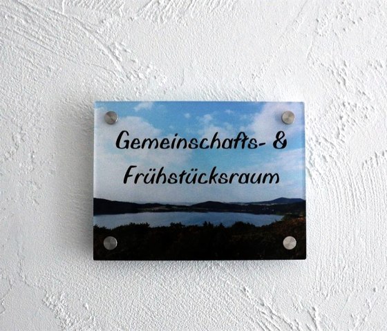 Laacher See, ontbijtruimte