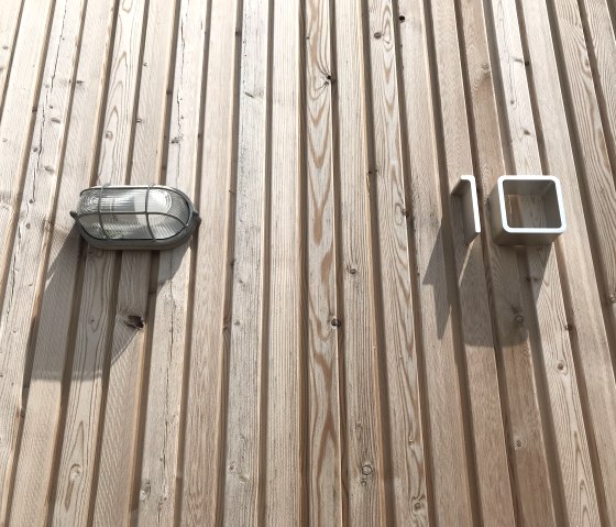 House number with exterior lighting, © Bogawski/Matzke