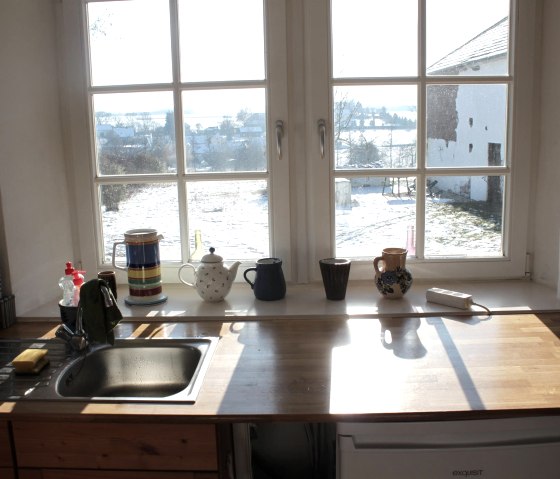 View from the kitchen