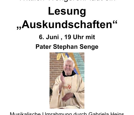 Lesung "Auskundschaften"